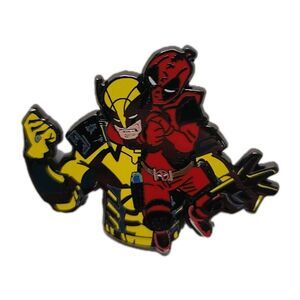 Marvel Studios Wolverine Carrying Deadpool Mystery Blind Box Pin Gamestop